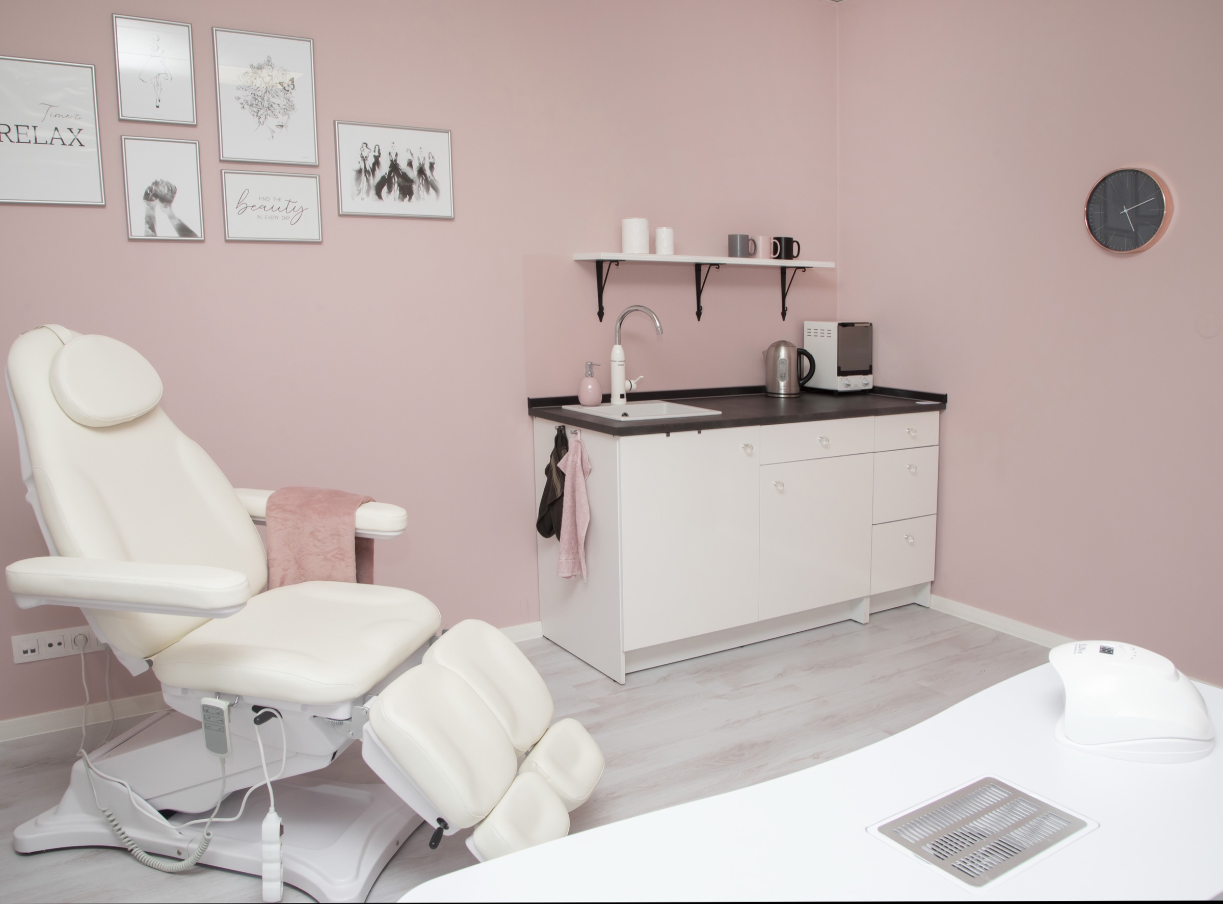 Pedikérský salon – interiér pedikérského salonu